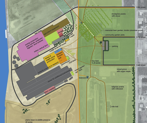 Butterfly Republic Brewing: plan detail